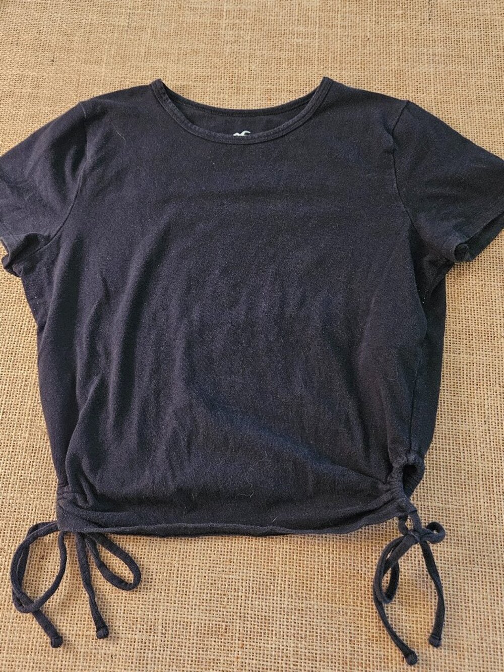 Hollister Black Crop Top